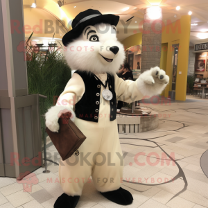 Crème Skunk mascotte...