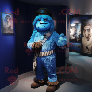 Blue Pirate mascotte...