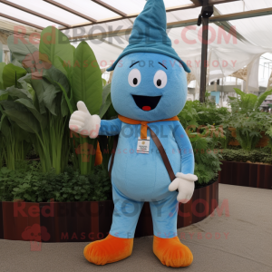 Sky Blue Carrot mascotte...