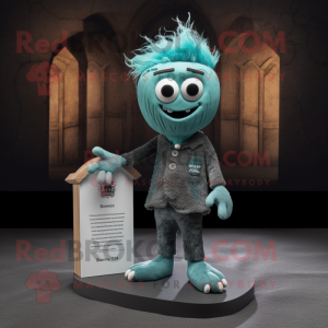 Teal Graveyard maskot drakt...