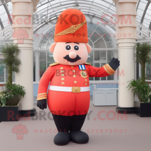 Peach British Royal Guard...