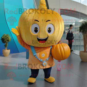 Gold Pumpkin mascotte...