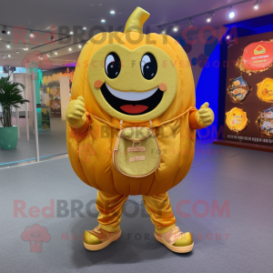 Gold Pumpkin mascotte...