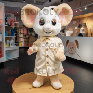 Creme Dormouse maskot...