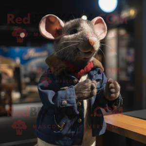 Costume de mascotte de rat...