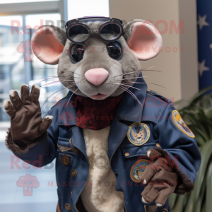 Costume de mascotte de rat...