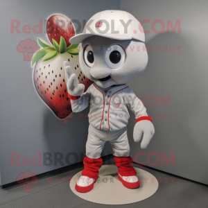 Silver Strawberry mascotte...