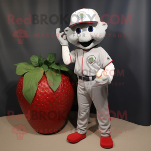 Silver Strawberry mascotte...