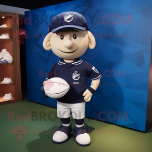 Navy golfbal mascotte...