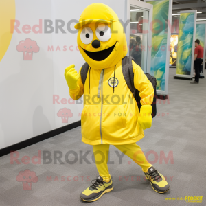 Yellow Grenade mascotte...