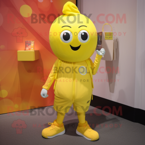 Yellow Grenade mascotte...