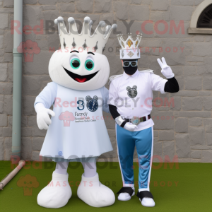 White Irish Castle maskot...