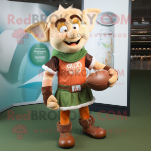 Rust Elf mascotte kostuum...