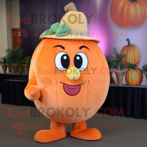 Peach Pumpkin maskot...