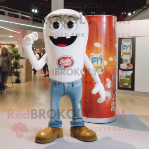 Cream Soda Can maskot...