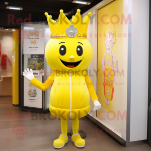Lemon Yellow Queen mascotte...
