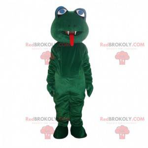 Mascotte costume grenouille. Déguisement grenouille, crapaud -