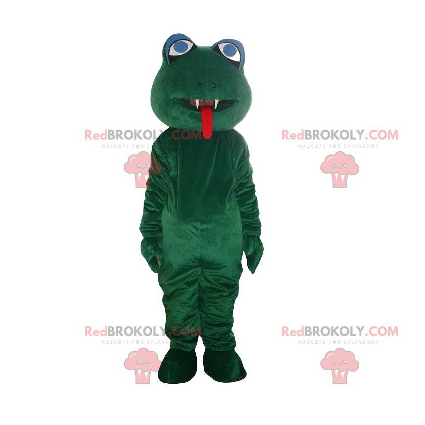 Mascota de traje de rana. Rana, disfraz de sapo - Redbrokoly.com