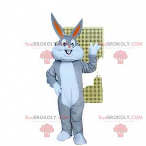 Mascot Bugs Bunny, famous bunny from Loony Tunes. Bunny costume