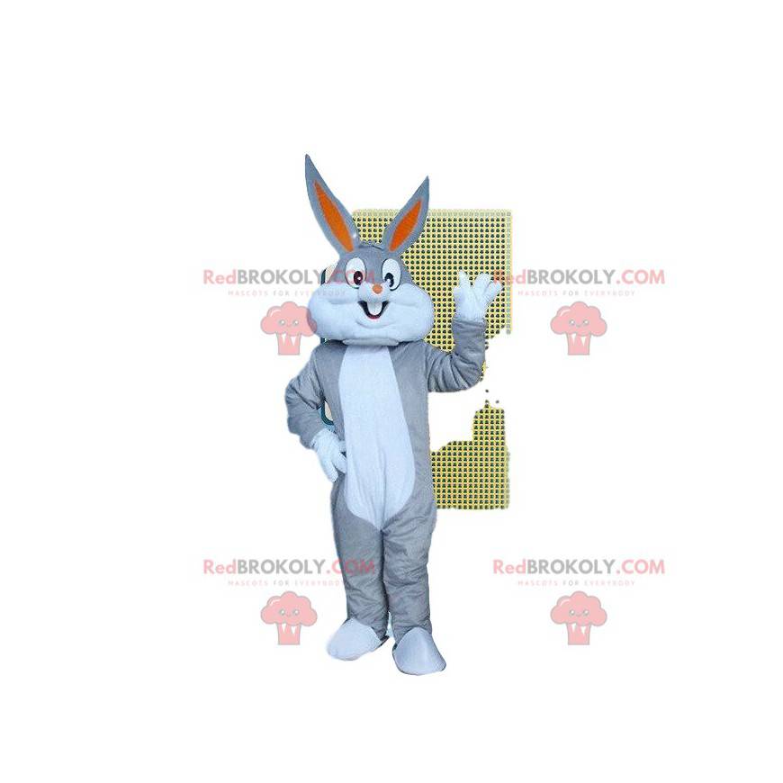 Mascot Bugs Bunny, famous bunny from Loony Tunes. Bunny costume