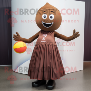 Brown Juggle mascotte...