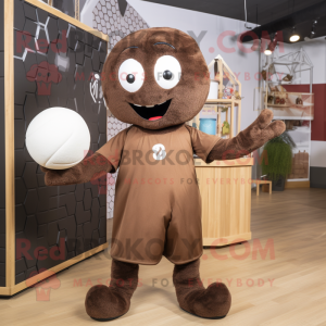 Brown Juggle mascotte...