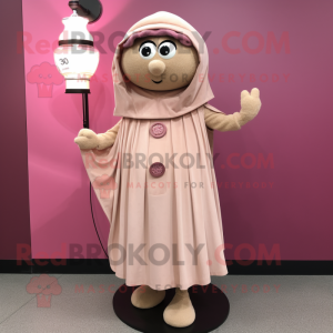 Tan Rosa maskotdräkt...