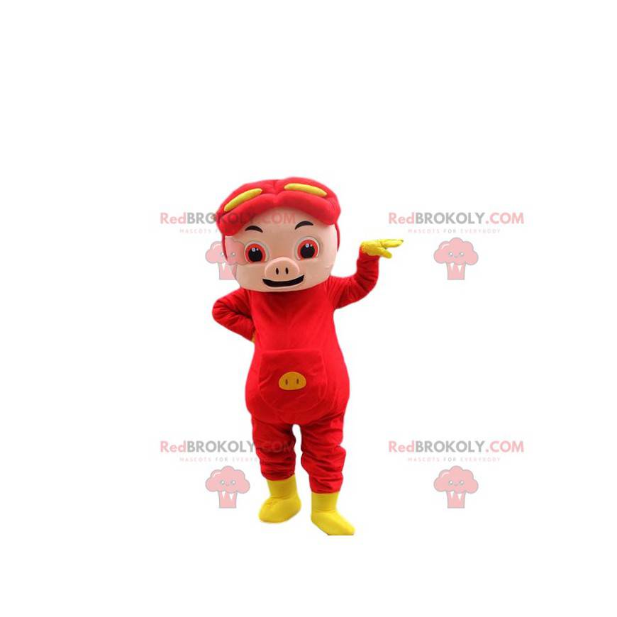 Baby gris maskot. Grisdräkt. Baby kostym - Redbrokoly.com Baby gris maskot. Grisdräkt. Baby kostym - Redbrokoly.com