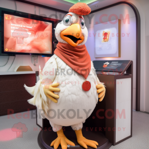 Peach Rooster mascotte...