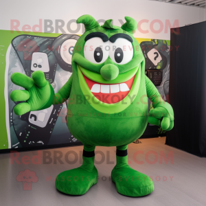 Green Devil mascotte...