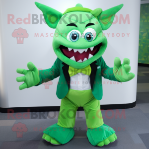 Green Devil mascotte...