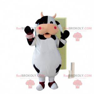 Mascotte de vache, costume de la ferme, déguisement bovin -