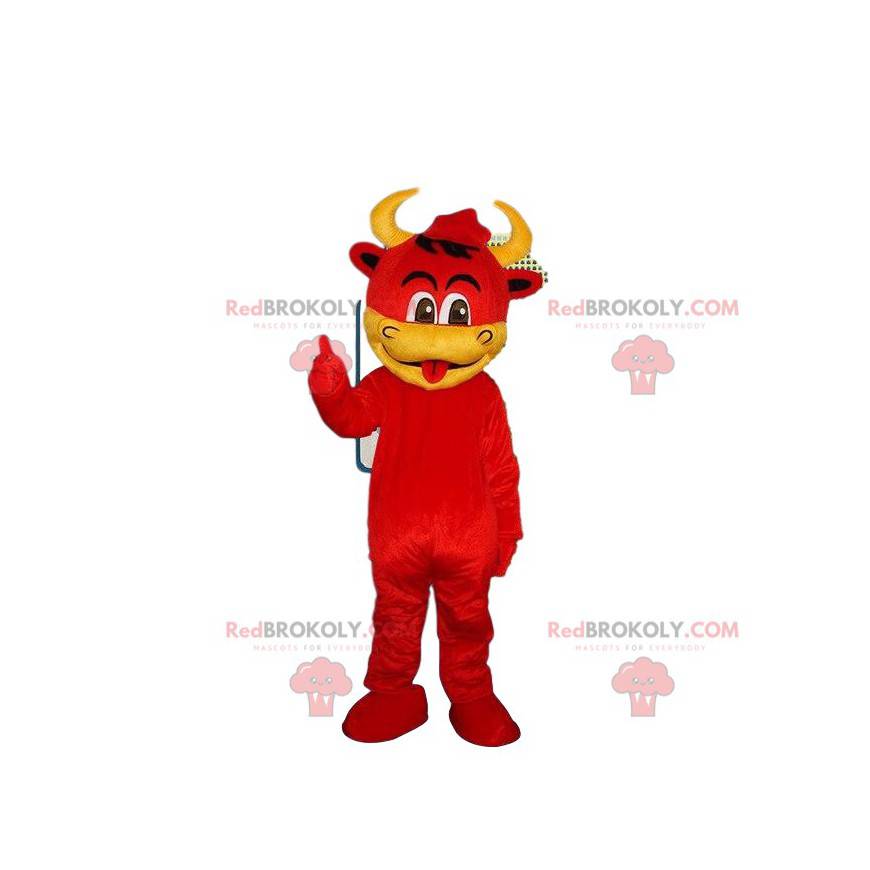 Disfraz de vaca, mascota diablillo, disfraz de Halloween - Disfraz de vaca, mascota diablillo, disfraz de Halloween -