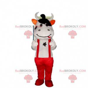 Costume de vache, mascotte de taureau, déguisement bovin -