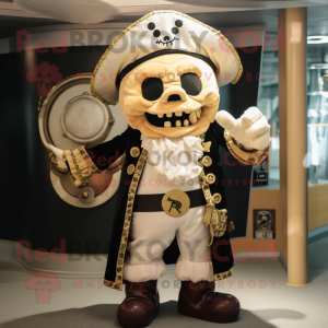 Cream Pirate mascotte...