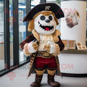 Cream Pirate maskot...