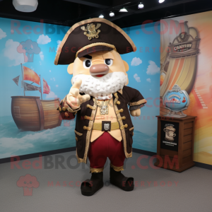 Cream Pirate maskot...