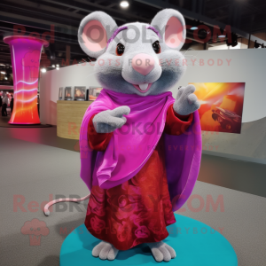 Magenta Rat mascotte...