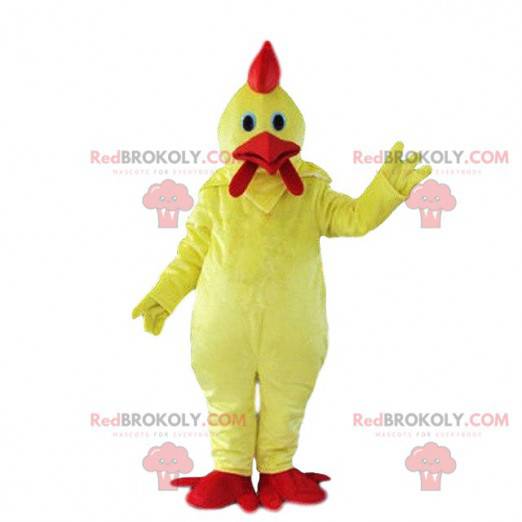 Mascotte de poulet, costume de poule, déguisement d'oiseau -