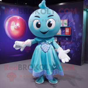 Cyan Juggle mascotte...