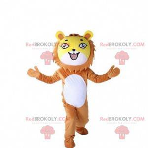 Mascotte de lion, costume de lionceau, déguisement de tigre -
