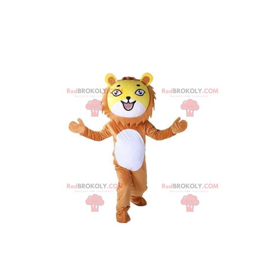 Lion mascot, lion cub costume, tiger costume - Redbrokoly.com