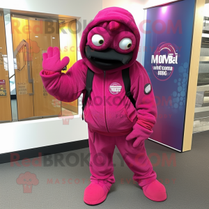 Magenta Marine Recon maskot...