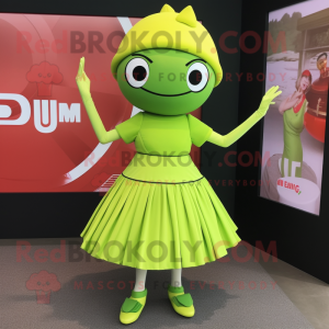 Lime Green Pho mascotte...