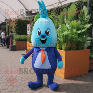 Blue Carrot mascotte...