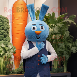 Blue Carrot mascotte...