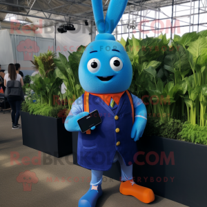 Blue Carrot mascotte...