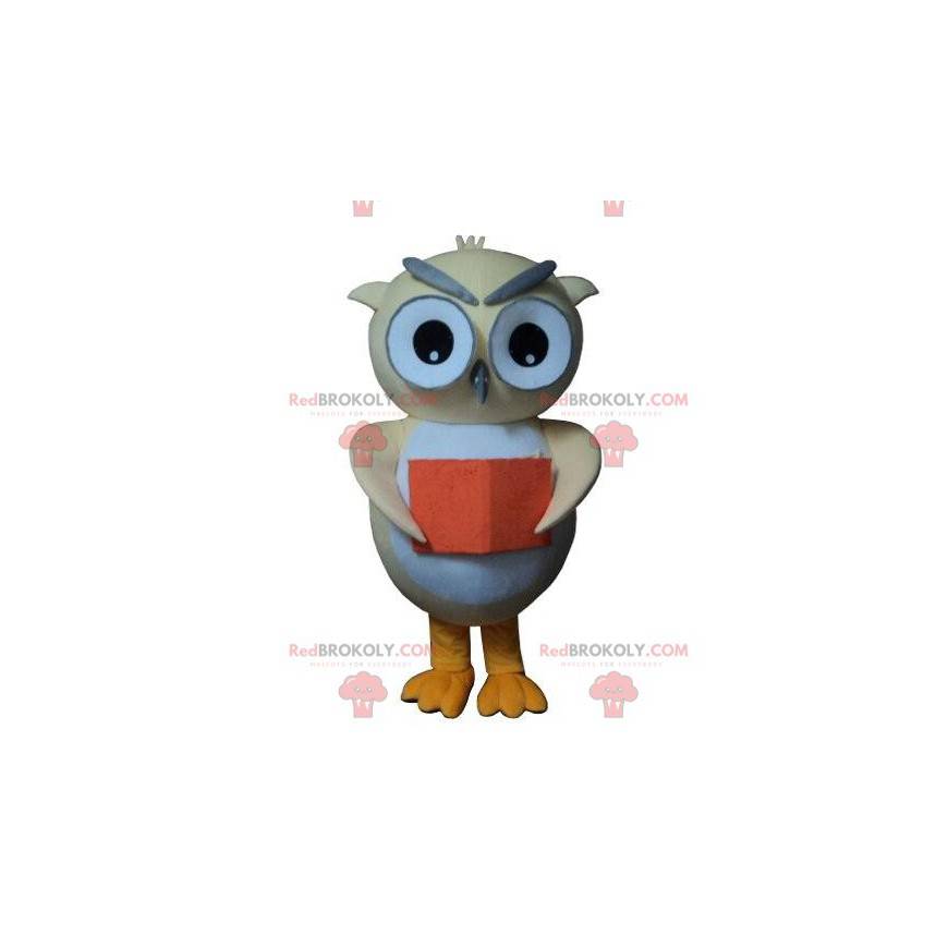 Owl mascot with big eyes, owl costume, owl - Redbrokoly.com