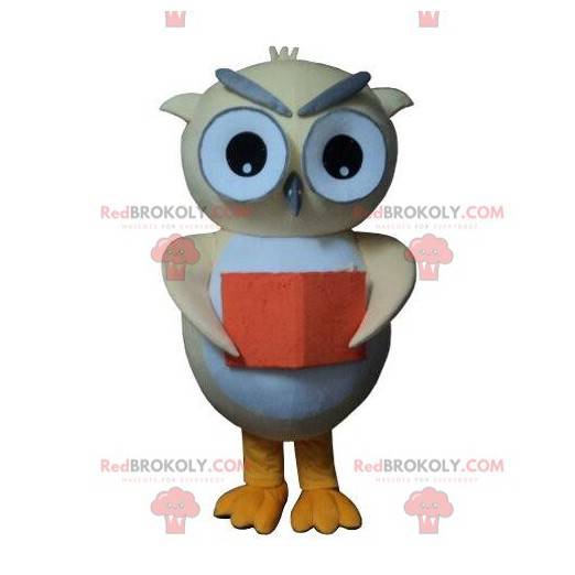 Uil mascotte met grote ogen, uil kostuum, uil - Redbrokoly.com