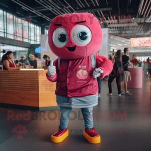 Magenta Dim Sum mascotte...